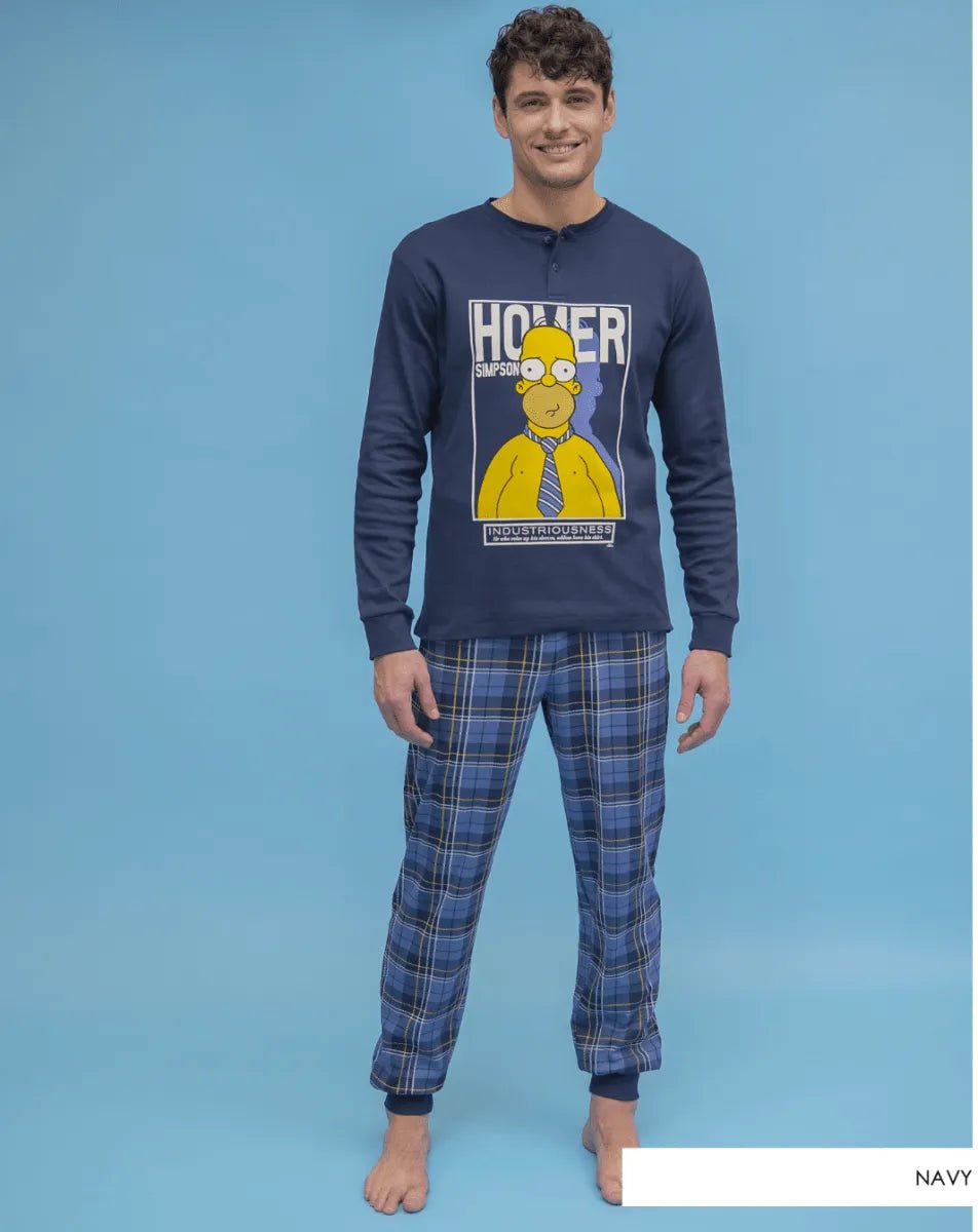 Pigiama interlock uomo The Simpsons SPM7638