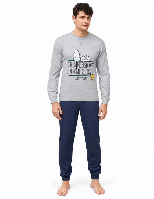 Pigiama interlock uomo Snoopy PNG4717