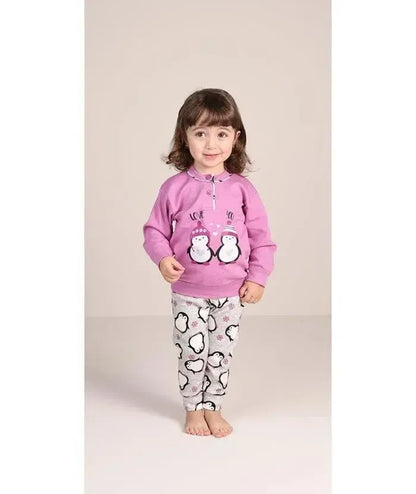Pigiama invernale Neonata interlock serafino bambina Gary 1030