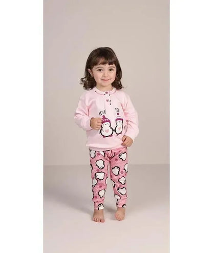 Pigiama invernale Neonata interlock serafino bambina Gary 1030