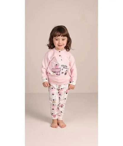 Pigiama invernale Neonata interlock serafino bambina Gary 1034