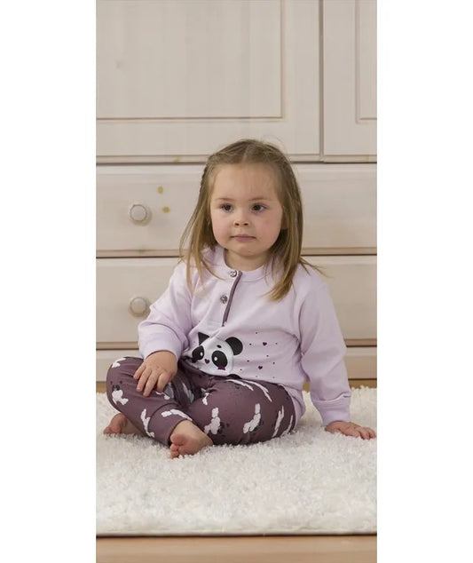 Pigiama invernale Neonata interlock serafino bambina Gary 1154