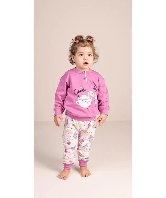 Pigiama invernale Neonata serafino bambina felpa Gary 1050