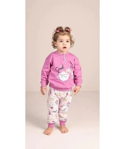 Pigiama invernale Neonata serafino bambina felpa Gary 1050