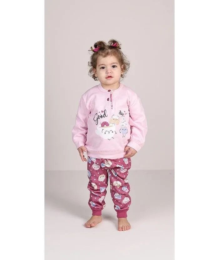 Pigiama invernale Neonata serafino bambina felpa Gary 1050