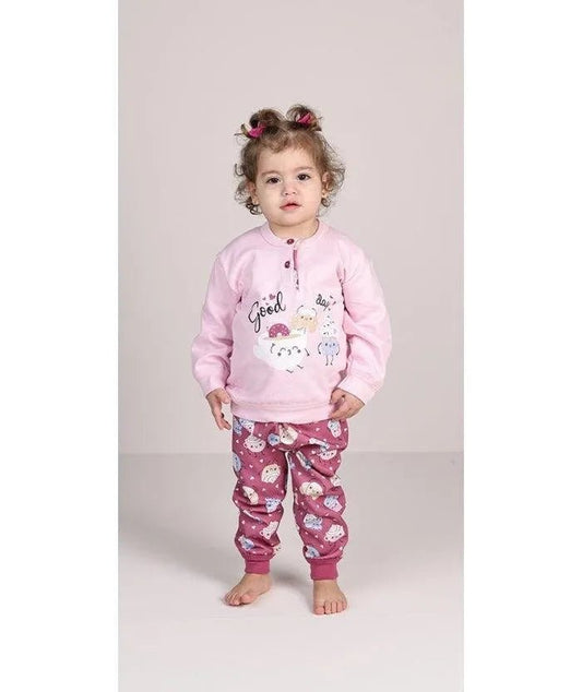Pigiama invernale Neonata serafino bambina felpa Gary 1050