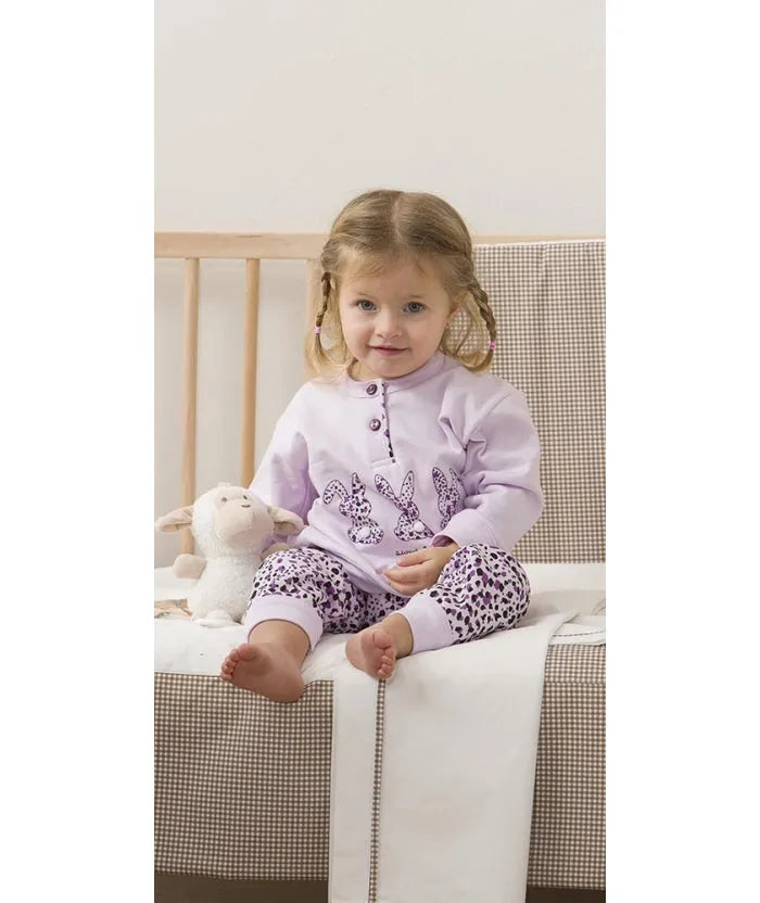 Pigiama invernale Neonata serafino bambina felpa Gary 1167
