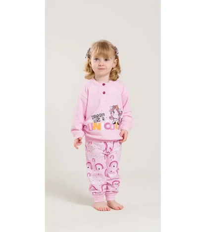 Pigiama invernale Neonata serafino bambina felpa Gary V10021
