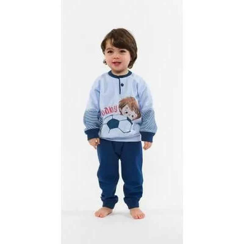 Pigiama invernale Neonato bambino felpa Gary H10034