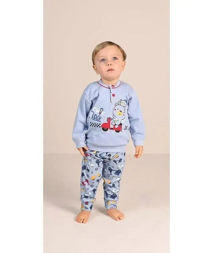 Pigiama invernale Neonato interlock serafino bambino Gary 1024