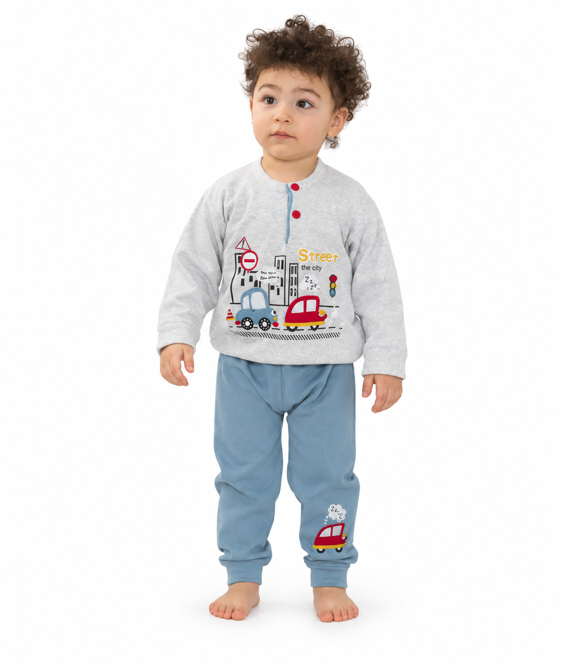 Pigiama invernale Neonato interlock serafino bambino Gary 1143