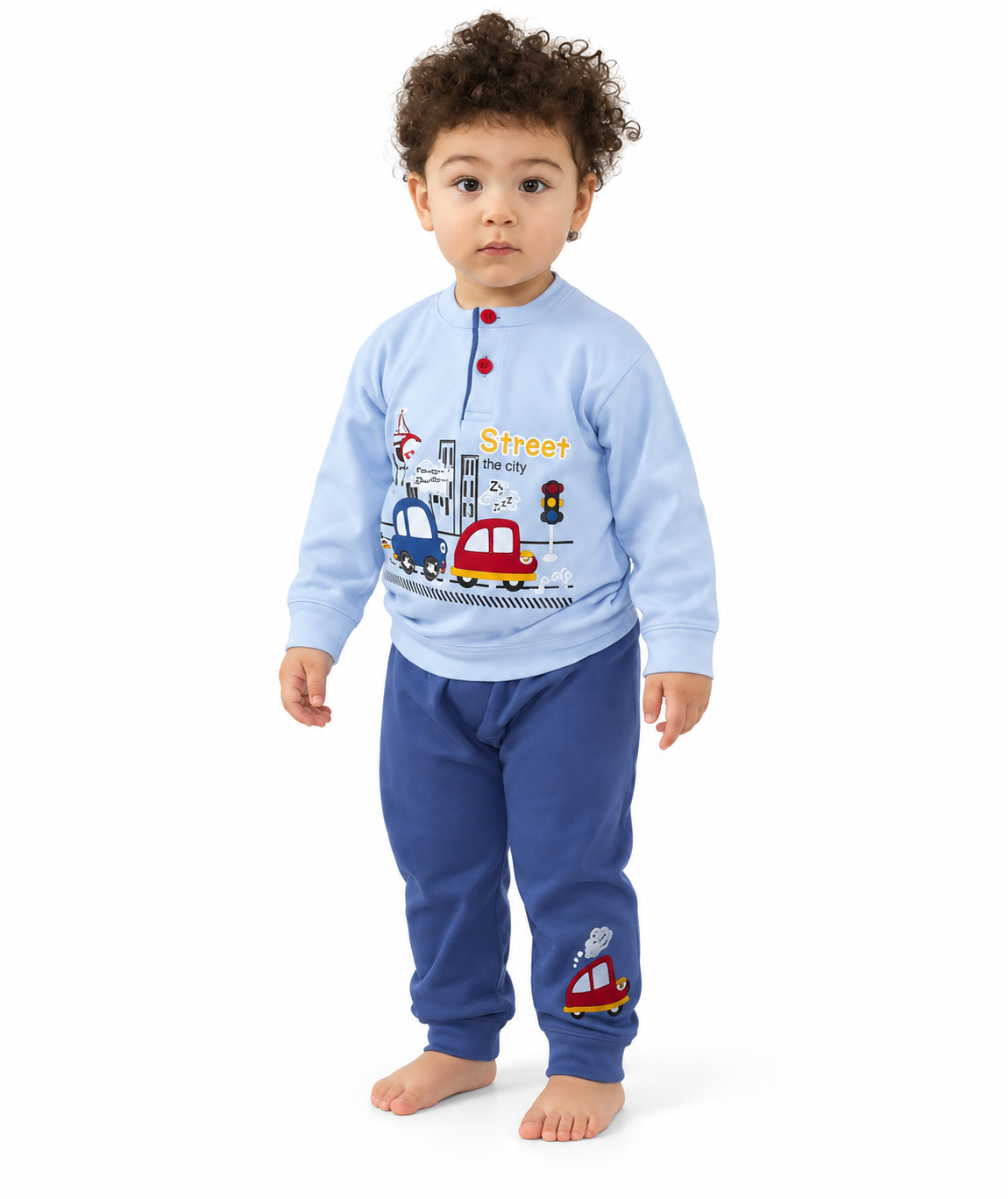 Pigiama invernale Neonato interlock serafino bambino Gary 1143