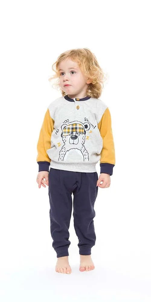 Pigiama invernale Neonato interlock serafino bambino Gary S10011