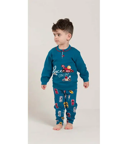 Pigiama invernale Neonato interlock serafino bambino Gary V10010