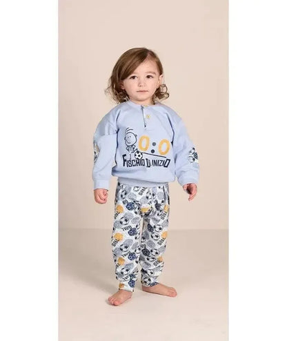 Pigiama invernale Neonato serafino bambino felpa Gary 1042
