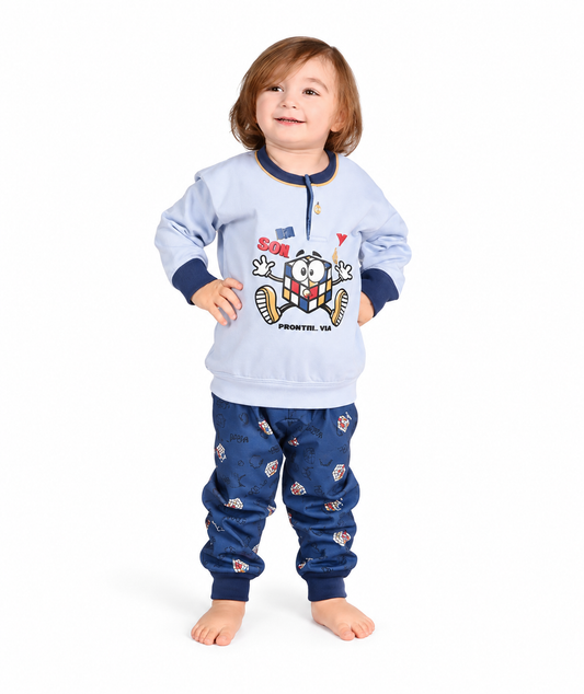 Pigiama invernale Neonato serafino bambino felpa Gary 1043