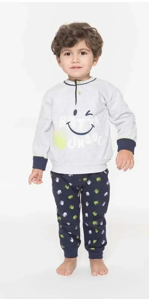 Pigiama invernale Neonato serafino bambino felpa Gary Q10031