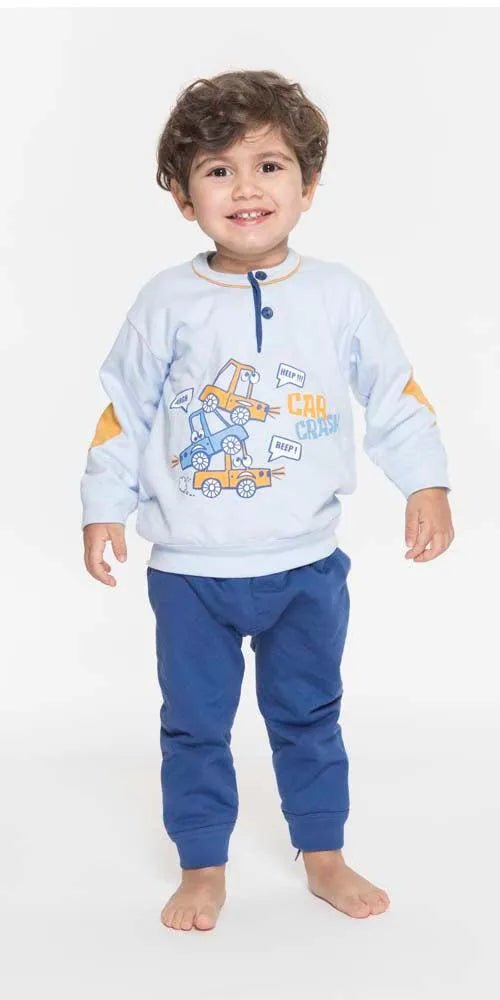 Pigiama invernale Neonato serafino bambino felpa Gary Q10032