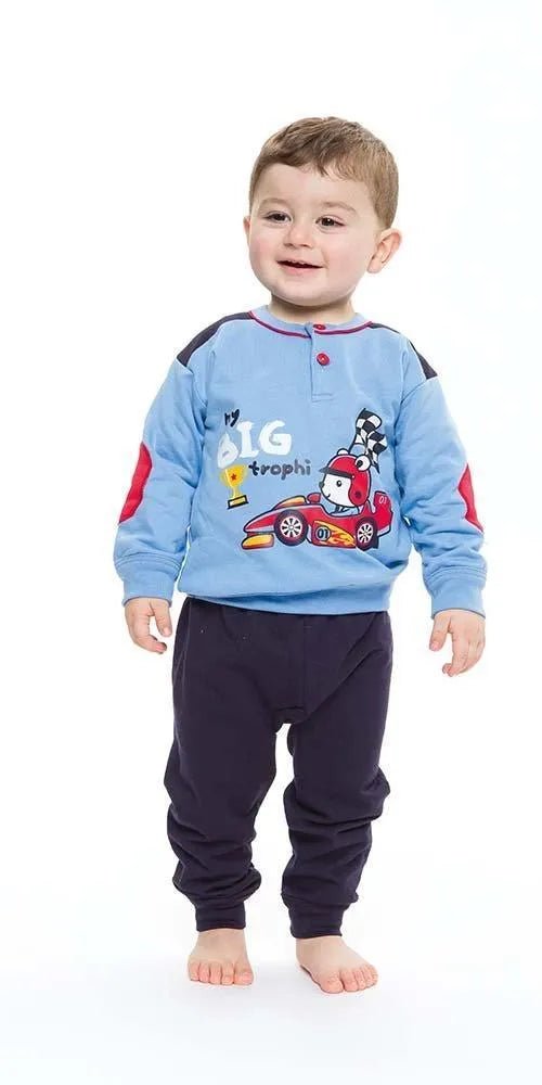 Pigiama invernale Neonato serafino bambino felpa Gary S10033