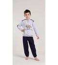 Pigiama invernale bambino cotone felpato Gary V20047