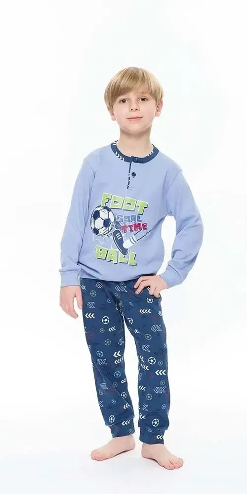 Pigiama invernale bambino interlock Gary S20024