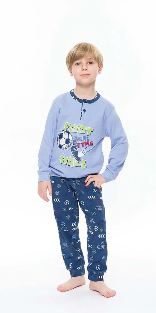 Pigiama invernale bambino interlock Gary S20024