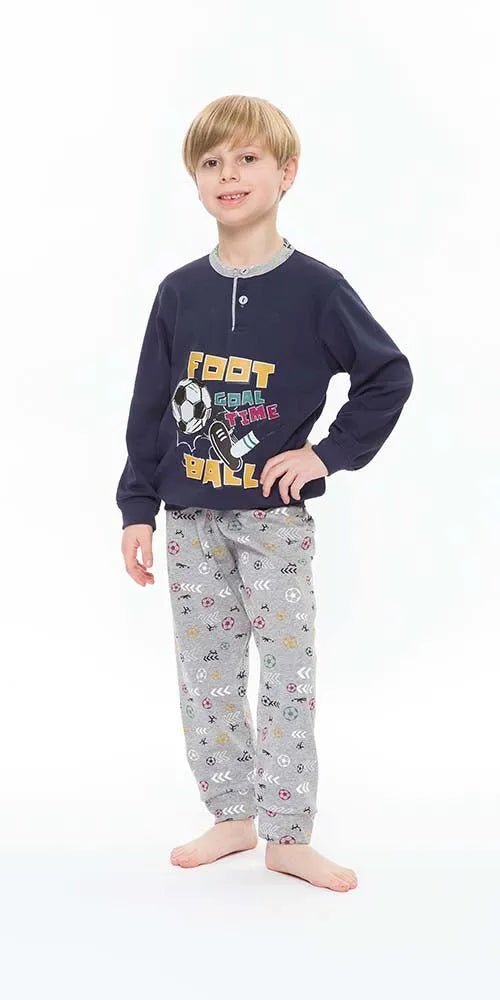 Pigiama invernale bambino interlock Gary S20024