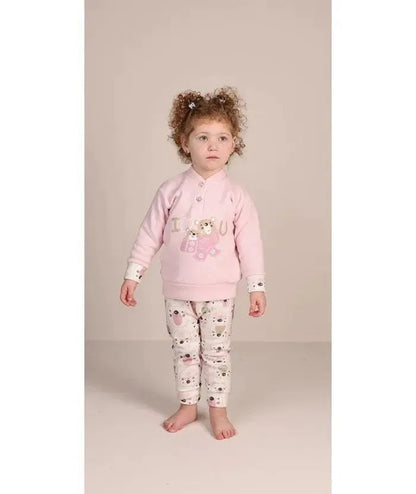 Pigiama invernale neonata bambina Gary in punto Milano 1077
