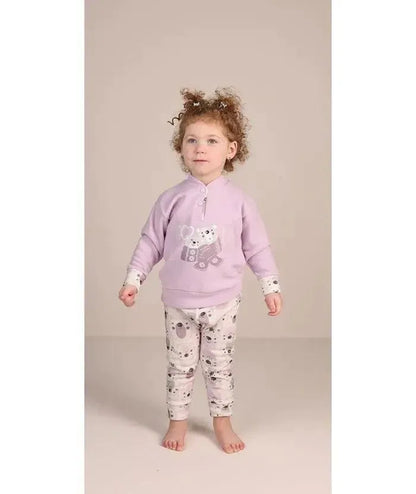 Pigiama invernale neonata bambina Gary in punto Milano 1077