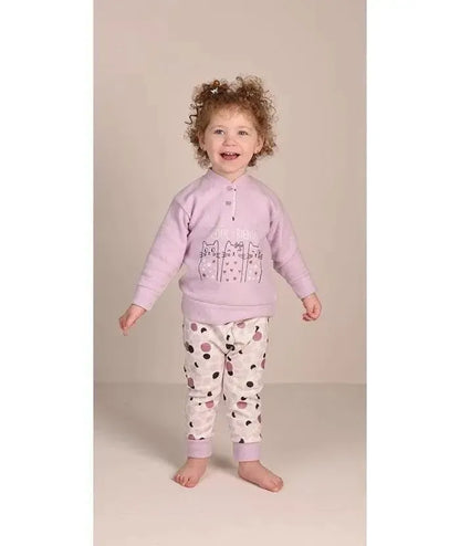 Pigiama invernale neonata bambina Gary in punto Milano 1079
