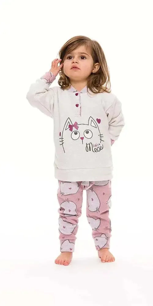 Pigiama invernale neonata bambina Gary in punto Milano S10041