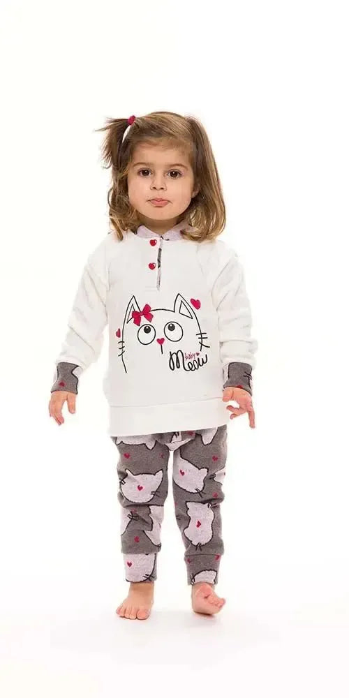 Pigiama invernale neonata bambina Gary in punto Milano S10041