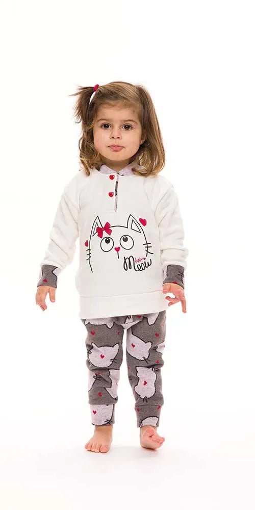 Pigiama invernale neonata bambina Gary in punto Milano S10041