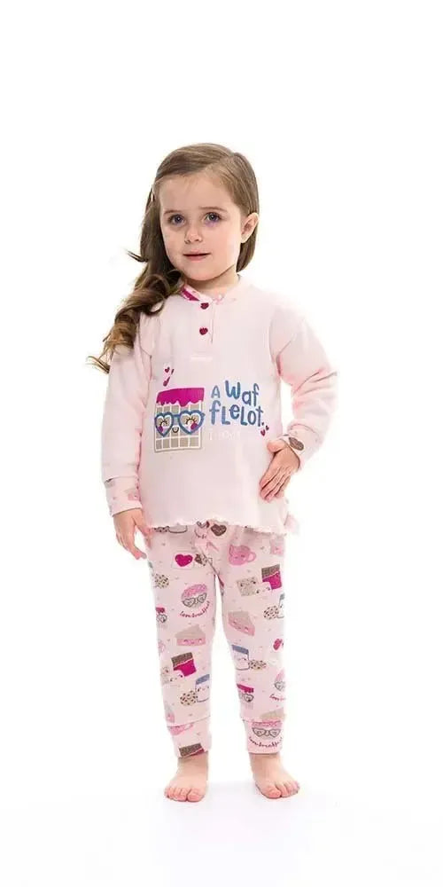 Pigiama invernale neonata bambina Gary in punto Milano S10044