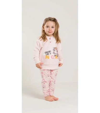 Pigiama invernale neonata bambina Gary in punto Milano V10042