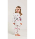 Pigiama invernale neonata bambina Gary in punto Milano V10042