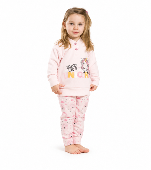 Pigiama invernale neonata bambina Gary in punto Milano V10042