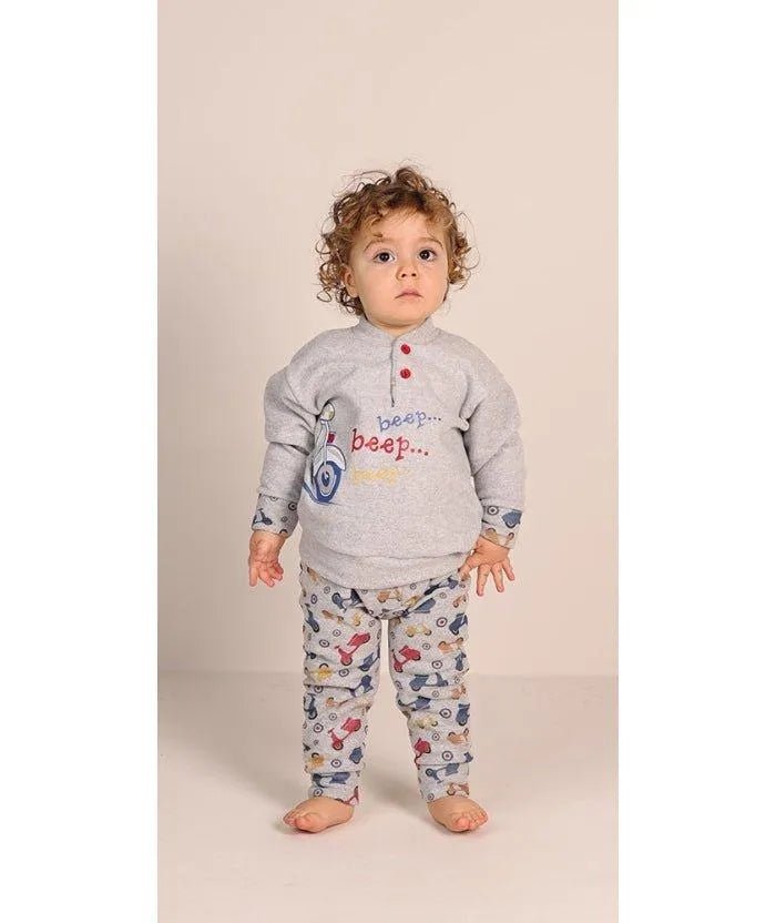 Pigiama invernale neonato bambino Gary in punto Milano 1062