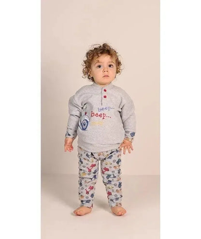 Pigiama invernale neonato bambino Gary in punto Milano 1062