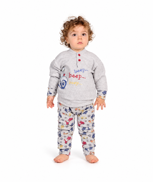 Pigiama invernale neonato bambino Gary in punto Milano 1062