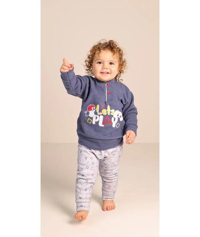 Pigiama invernale neonato bambino Gary in punto Milano 1063