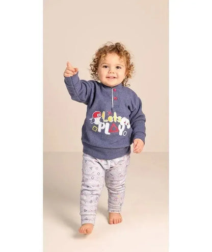 Pigiama invernale neonato bambino Gary in punto Milano 1063