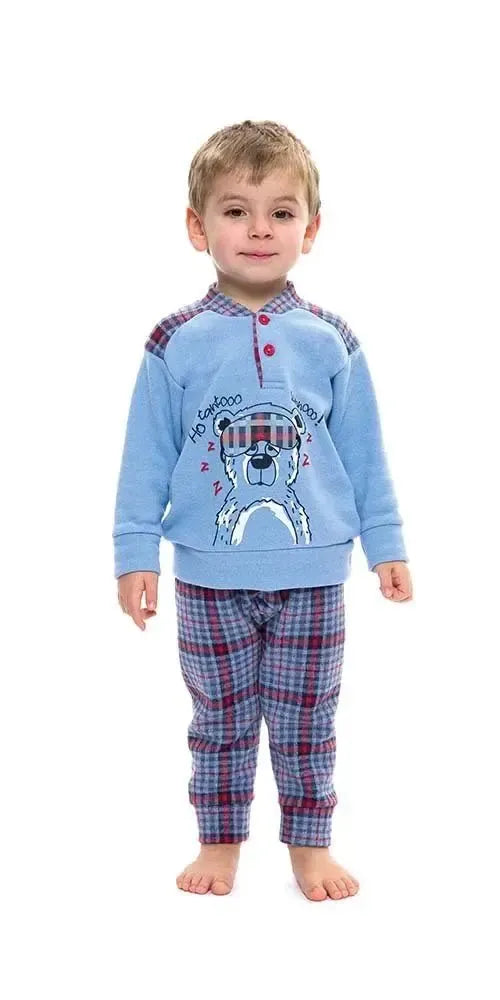 Pigiama invernale neonato bambino Gary in punto Milano S10055