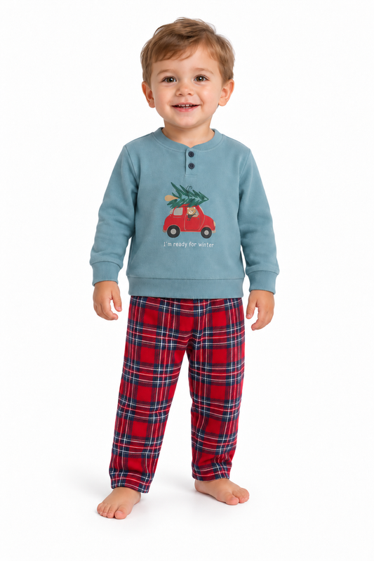 Pigiama neonata/o interlock bambina bambino Noidinotte FT733