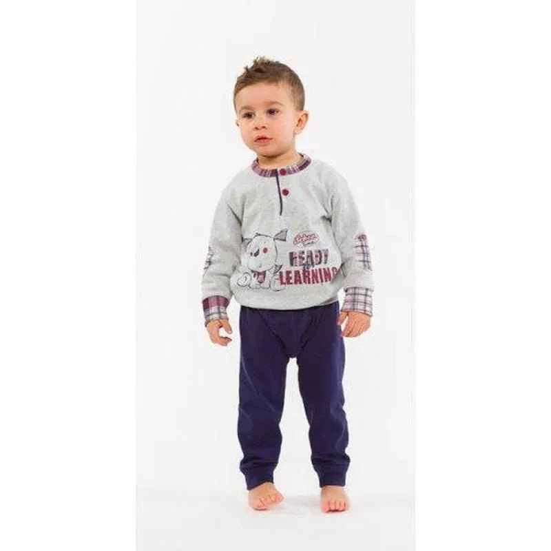 Pigiama neonato bambino invernale serafino interlock Gary H10013
