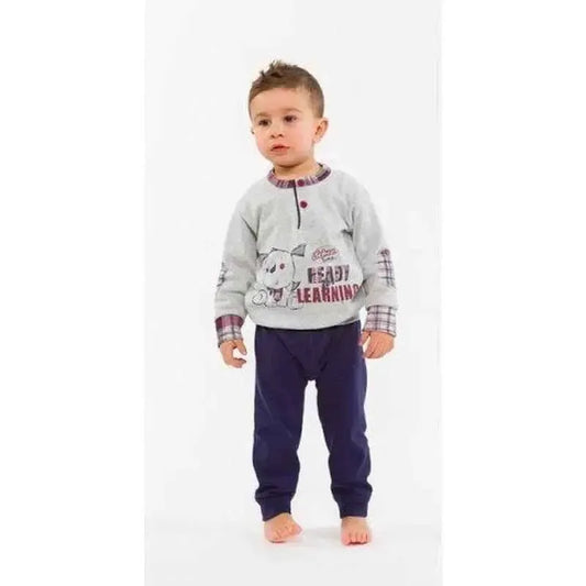 Pigiama neonato bambino invernale serafino interlock Gary H10013