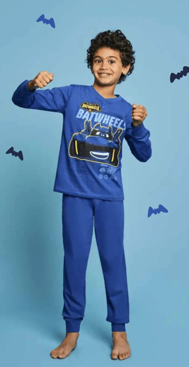 Pigiama puro cotone Batwheels DC estivo bambino DC40G4830