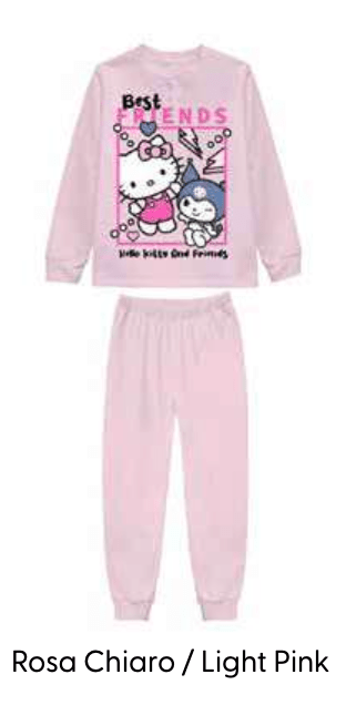 Pigiama puro cotone Hello Kitty estivo bambina HK50A9859