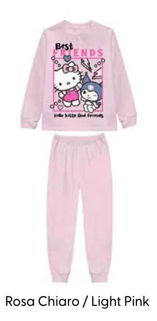 Pigiama puro cotone Hello Kitty estivo bambina HK50A9859