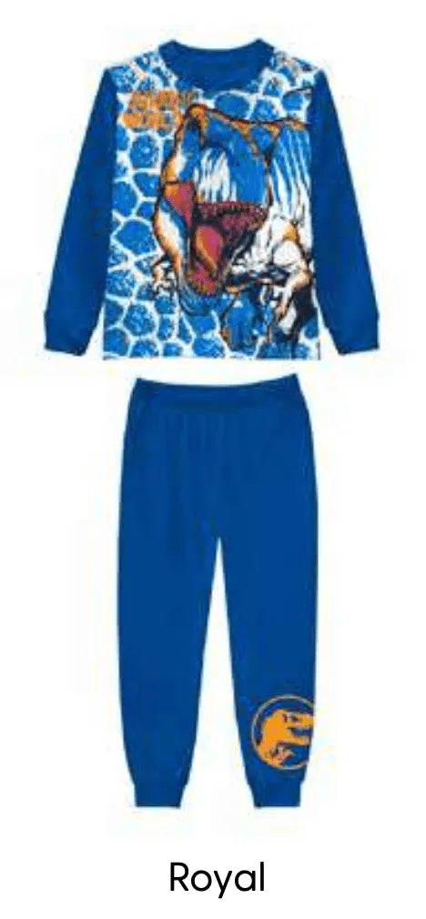 Pigiama puro cotone Jurassic World estivo bambino UN40M7721